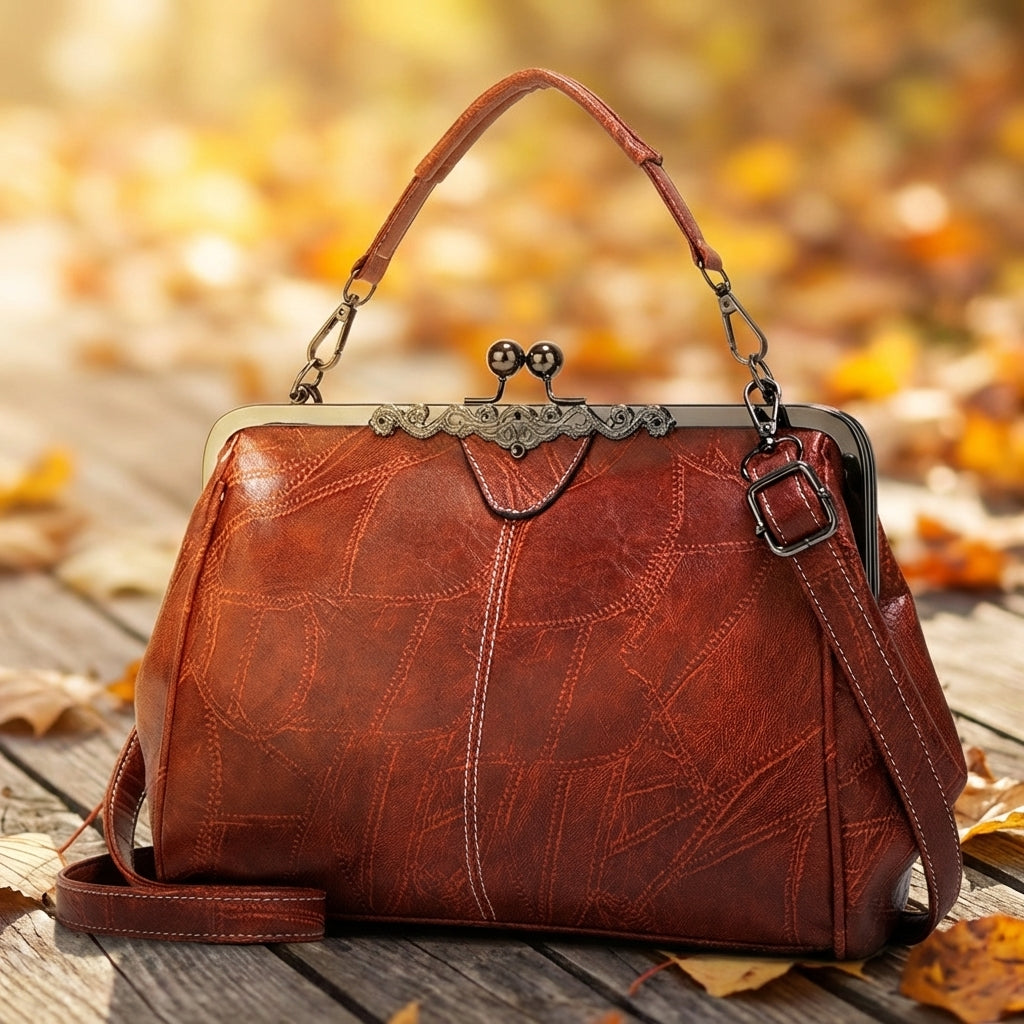Handgefertigte Ledertasche