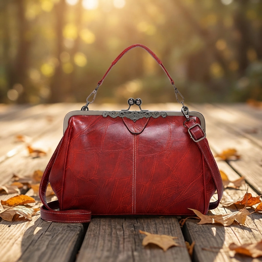 Handgefertigte Ledertasche