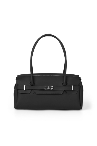 JELLY TWO-WAY BAG IN BLACK