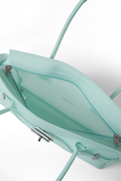 JELLY TWO-WAY BAG IN ICE BLUE