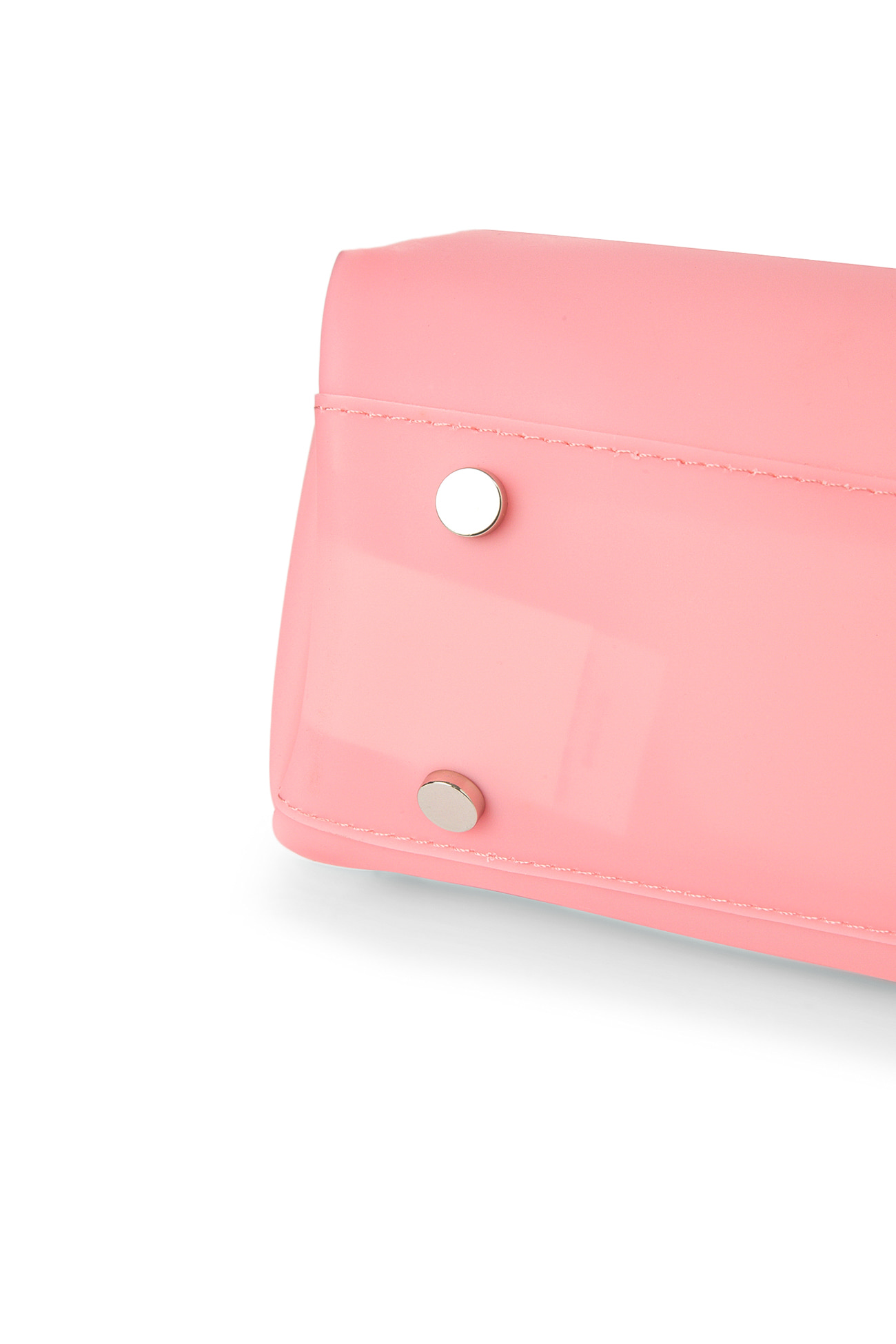 JELLY TWO-WAY BAG IN DEEP PINK