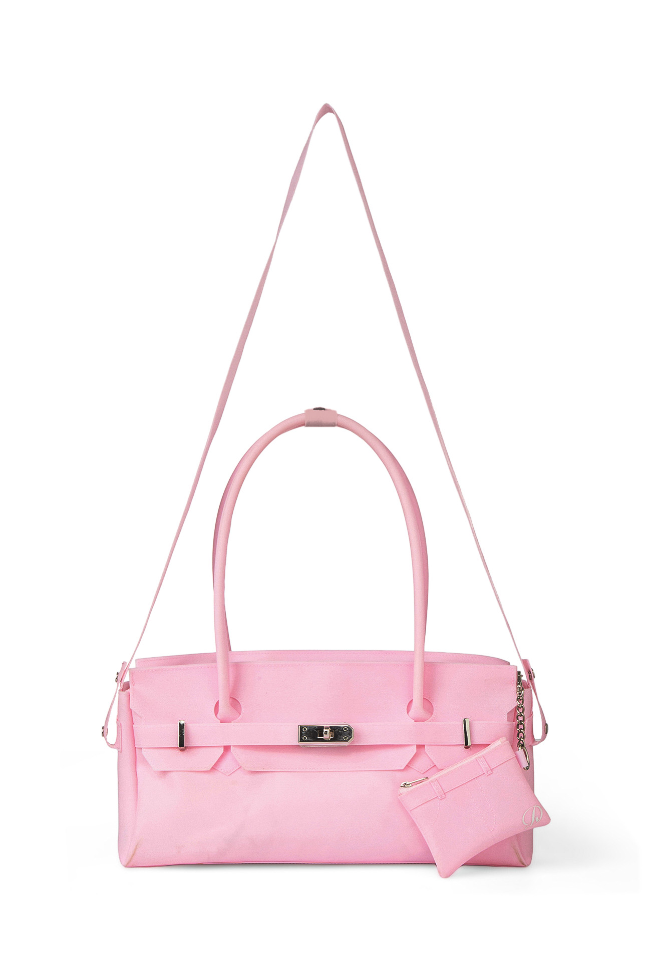 JELLY TWO-WAY BAG IN PINK
