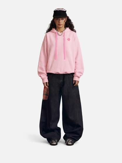 Aelfric Eden Strawberry Floral Pullover Hoodie