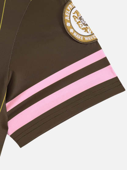 Aelfric Eden Boxy Pinstripe Jersey Tee