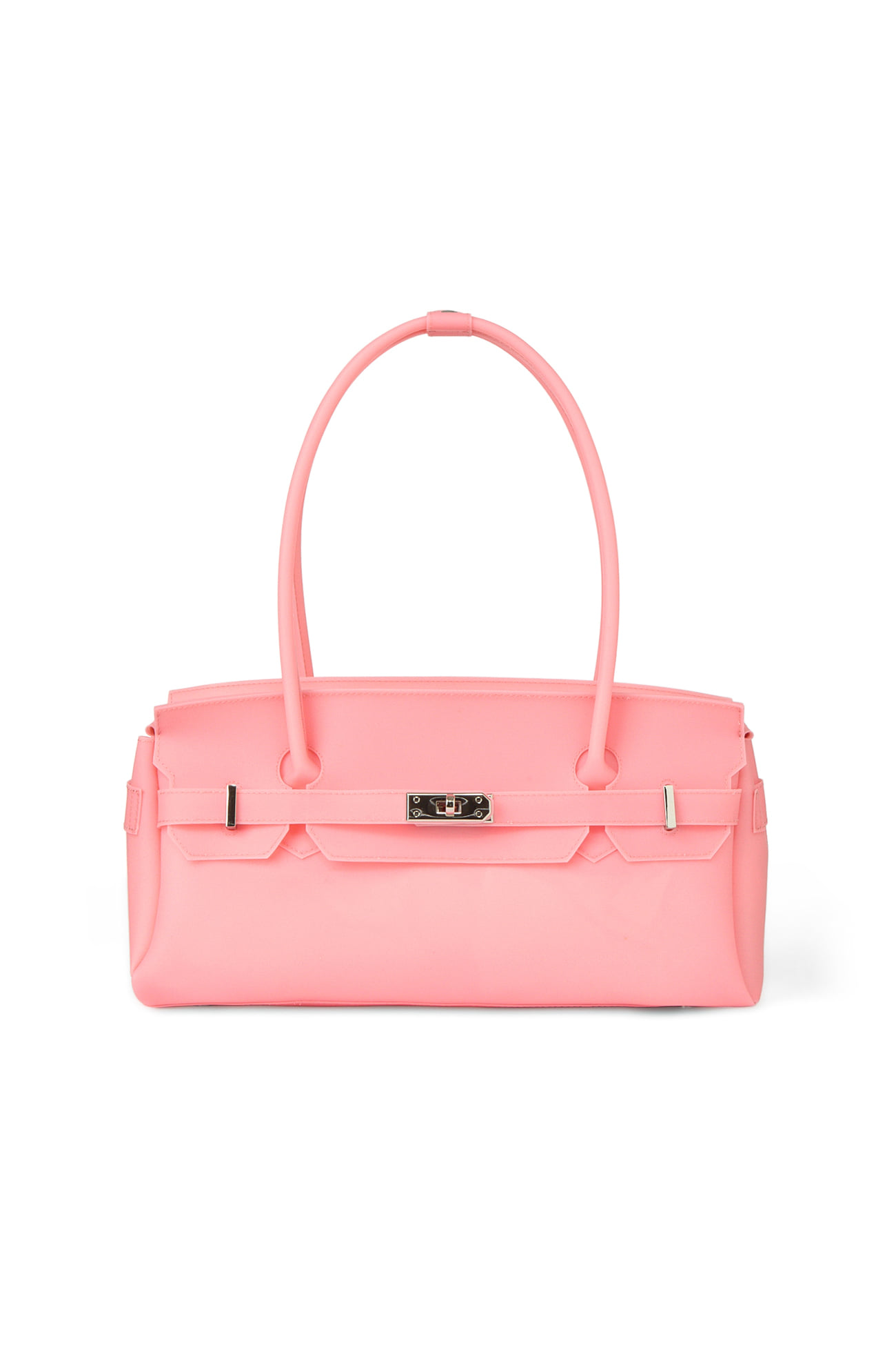 JELLY TWO-WAY BAG IN DEEP PINK