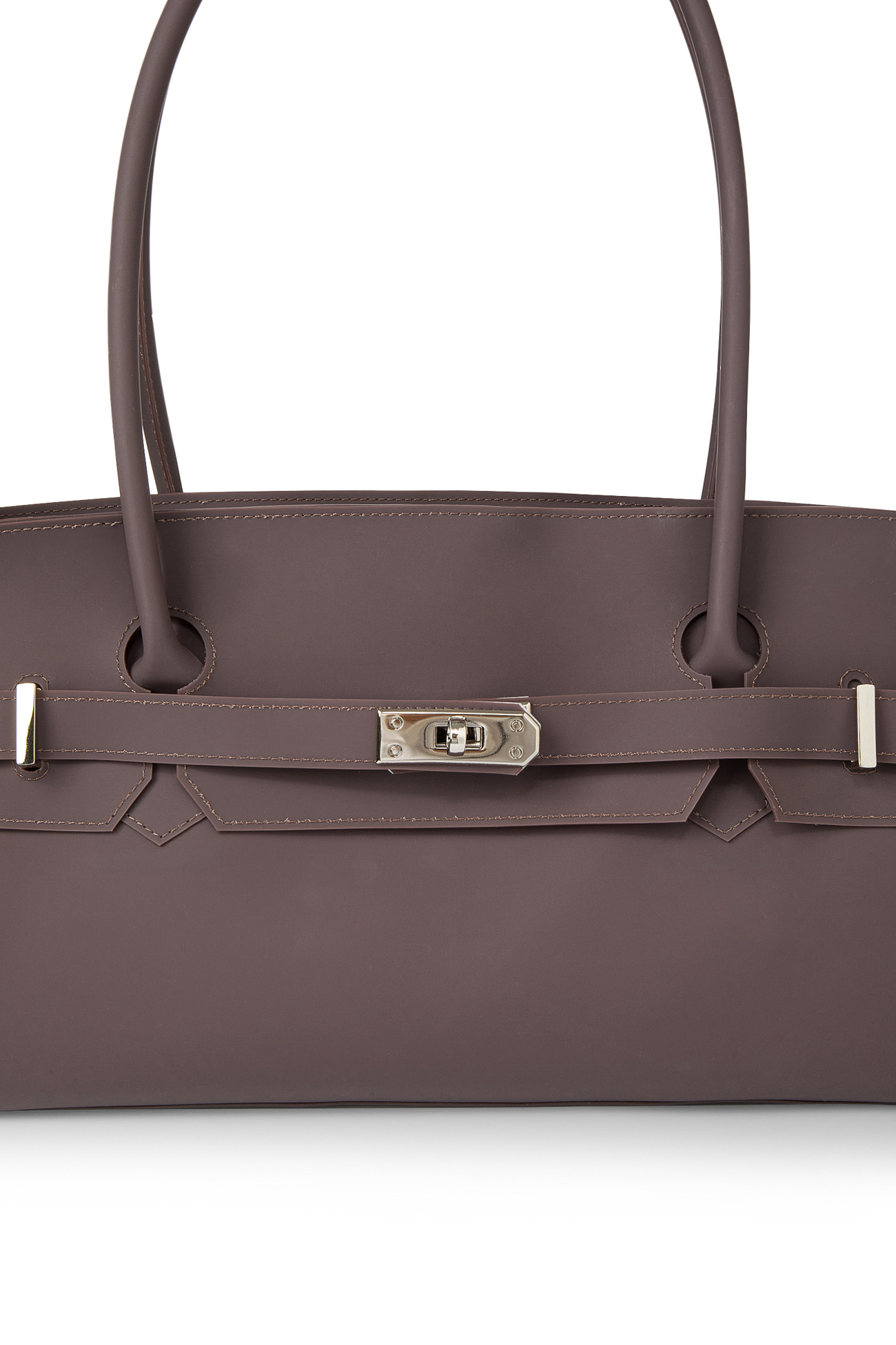 JELLY TWO-WAY BAG IN BROWN