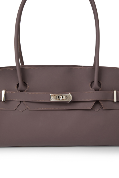 JELLY TWO-WAY BAG IN BROWN