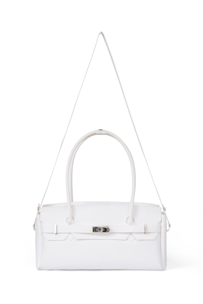 JELLY TWO-WAY BAG IN WHITE