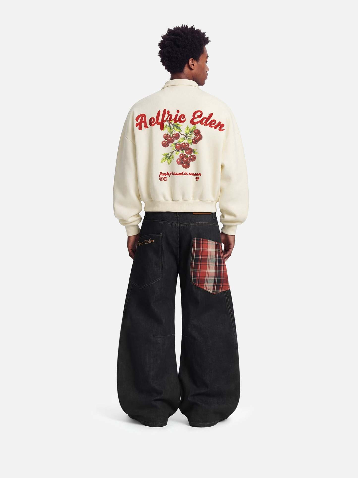 Aelfric Eden Cherry Graphic Zip Up Sweatshirt