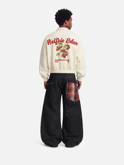 Aelfric Eden Cherry Graphic Zip Up Sweatshirt