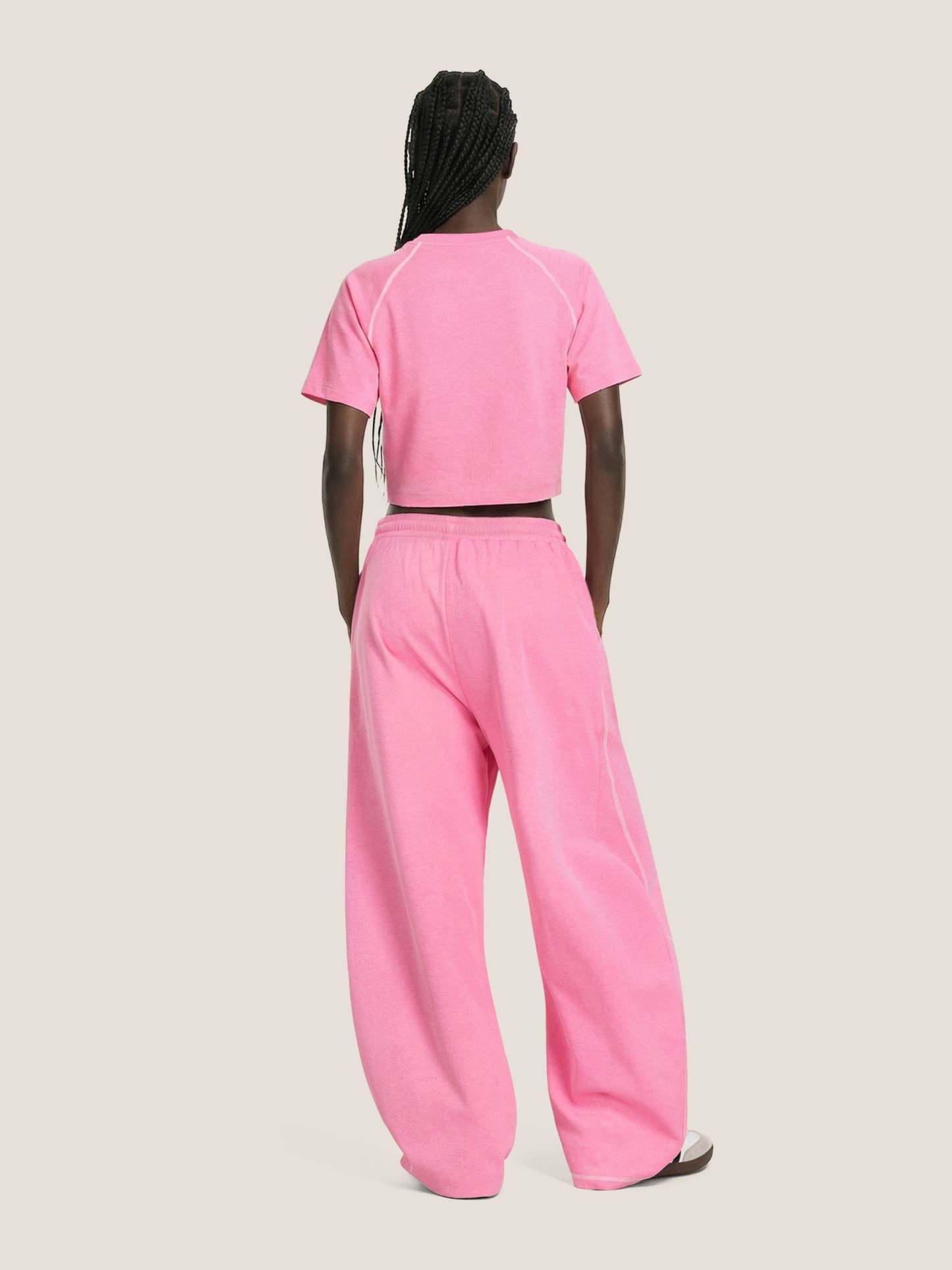 Cloud Cropped Sweat Set