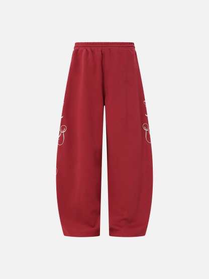 Aelfric Eden Boxy Embroidery Hoodie Sets