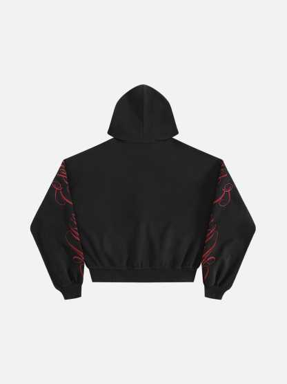 Aelfric Eden Boxy Embroidery Hoodie Sets