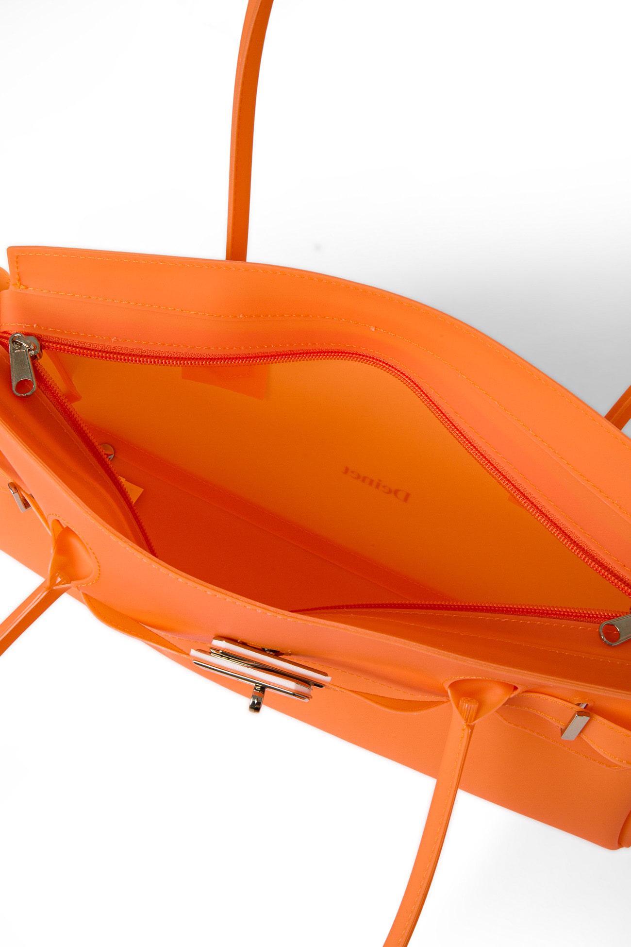 JELLY TWO-WAY BAG IN ORANGE
