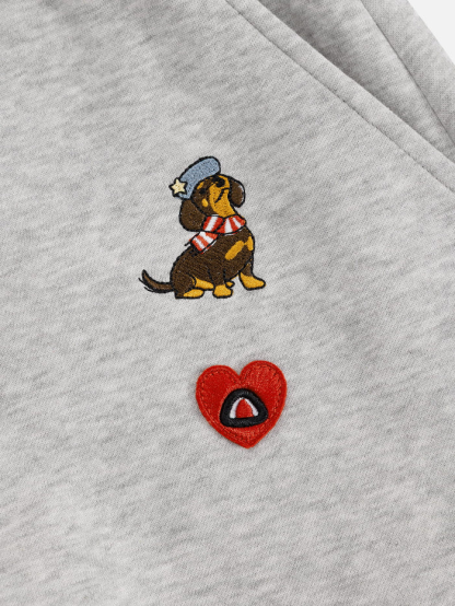 Aelfric Eden Dachshund Double Waist Baggy Barrel Sweatpants