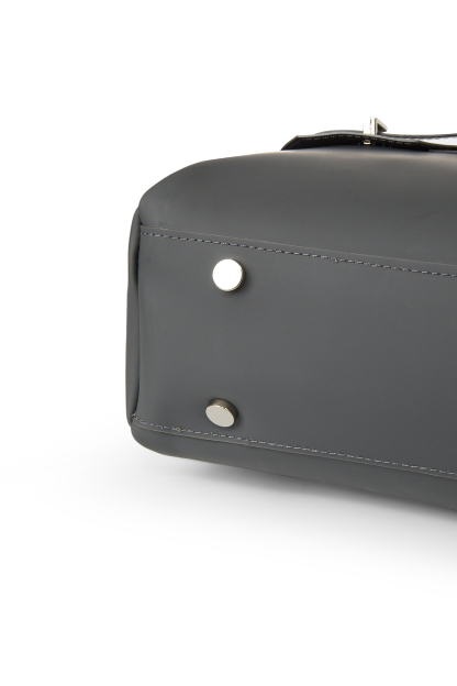 JELLY TWO-WAY BAG IN CHARCOAL