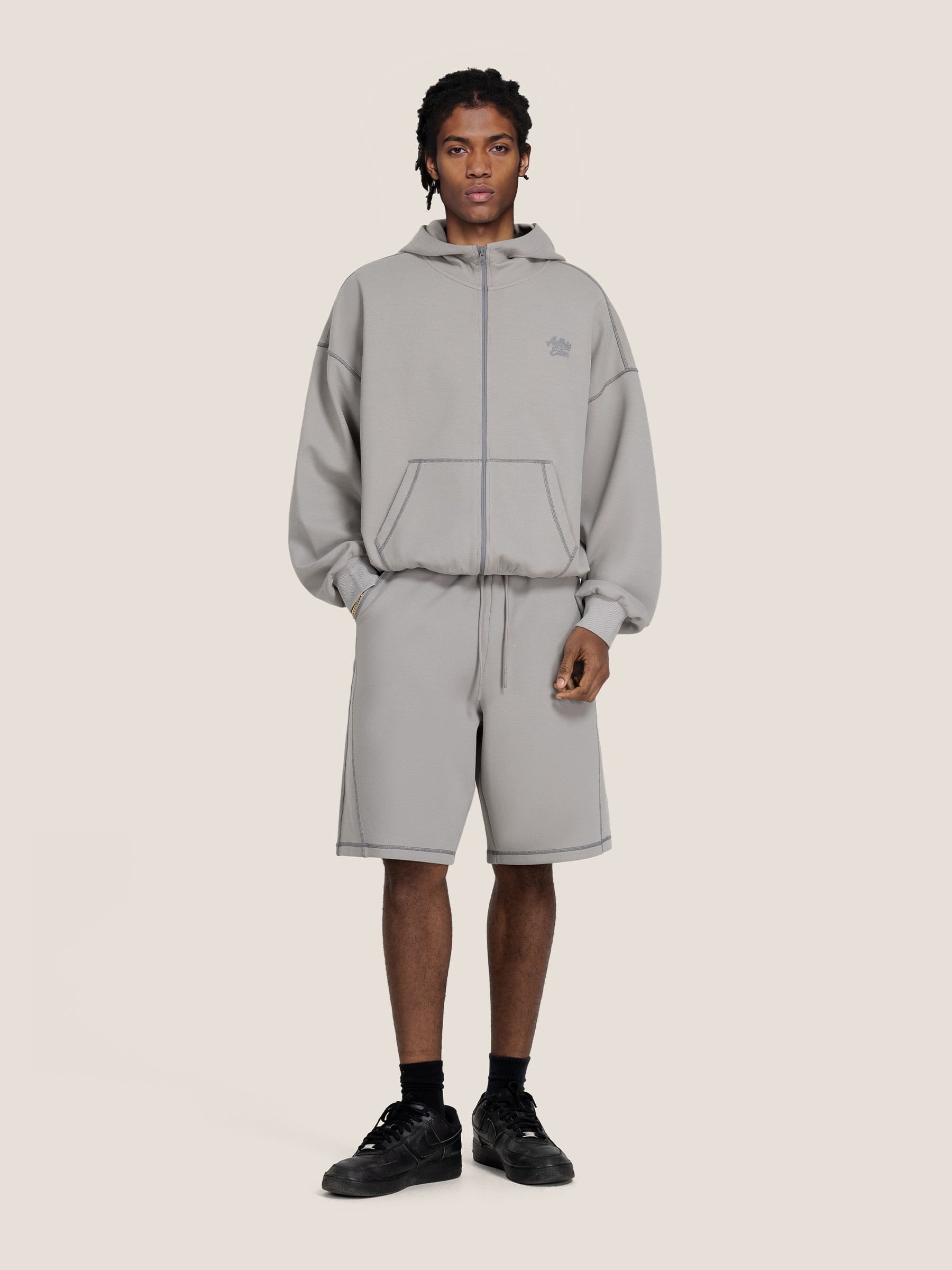 Cloud Boxy Sweat Set