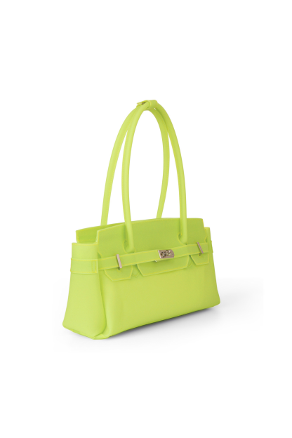 JELLY TWO-WAY BAG IN LIGHT YELLOW