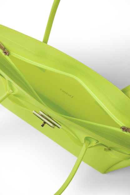 JELLY TWO-WAY BAG IN LIGHT YELLOW