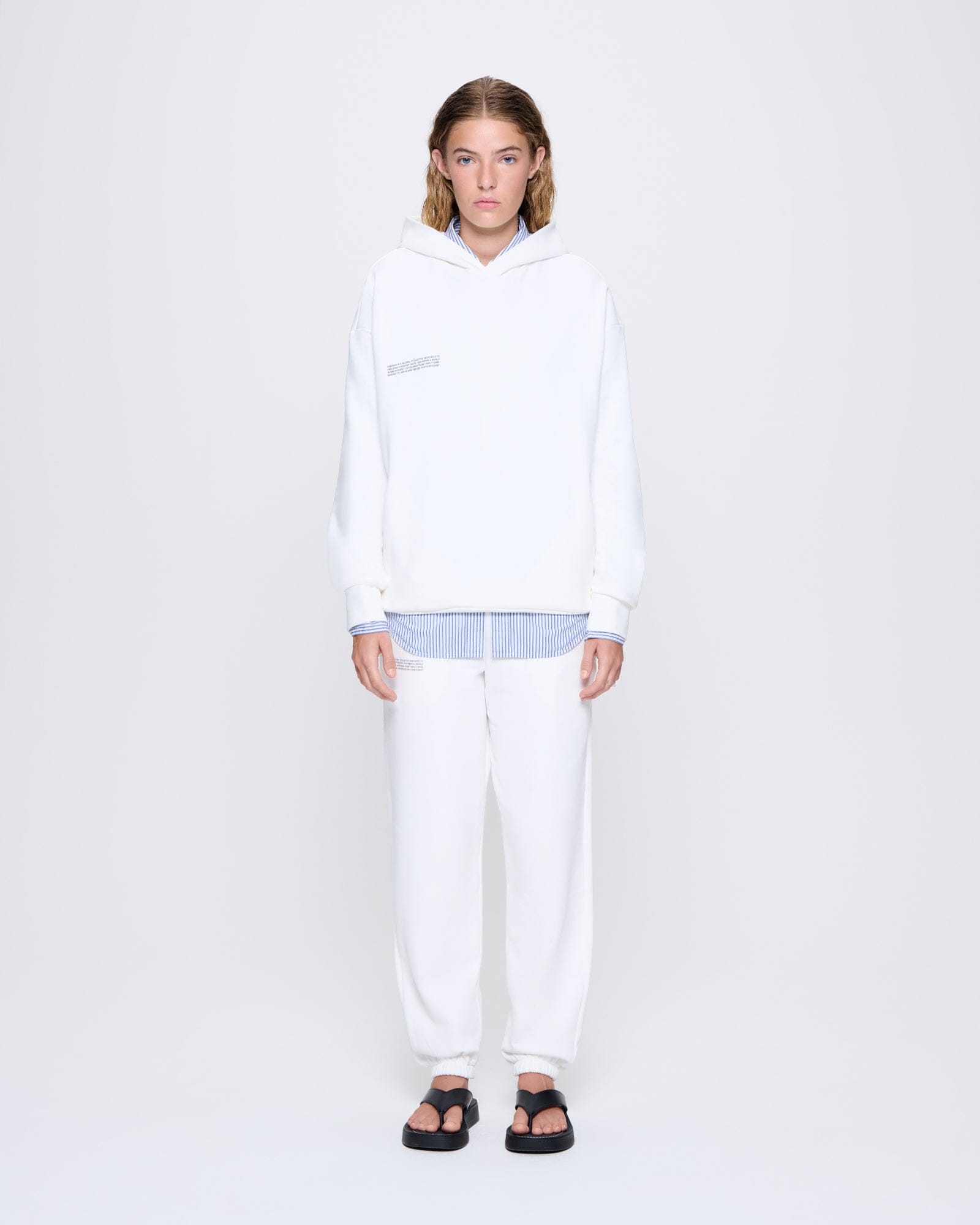 Womens 365 Midweight Hoodie—off-white
