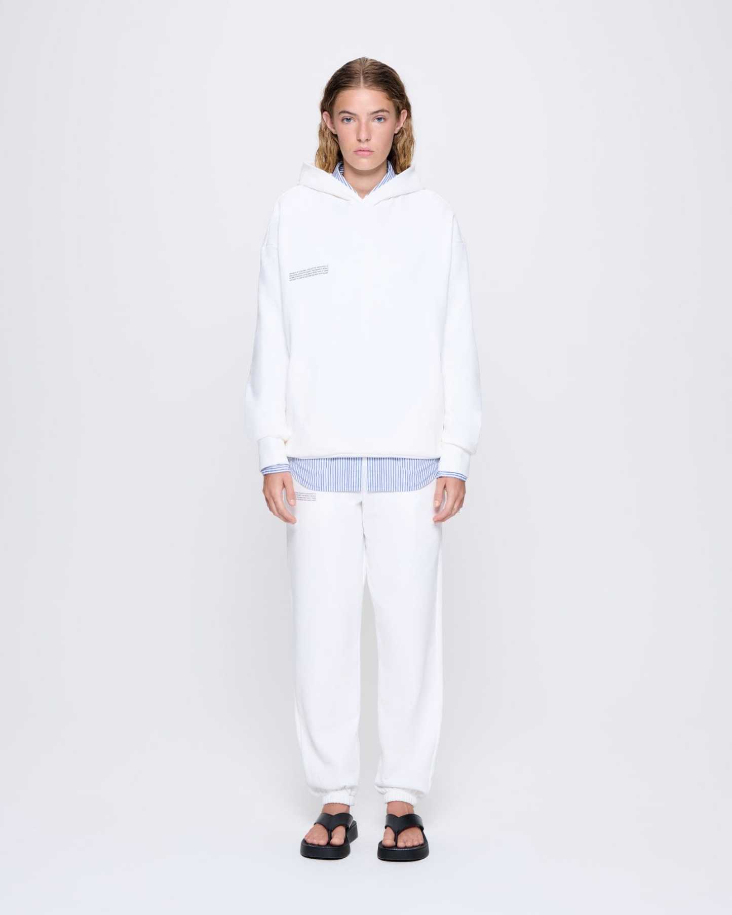 Womens 365 Midweight Hoodie—off-white