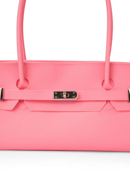 JELLY TWO-WAY BAG IN CORAL