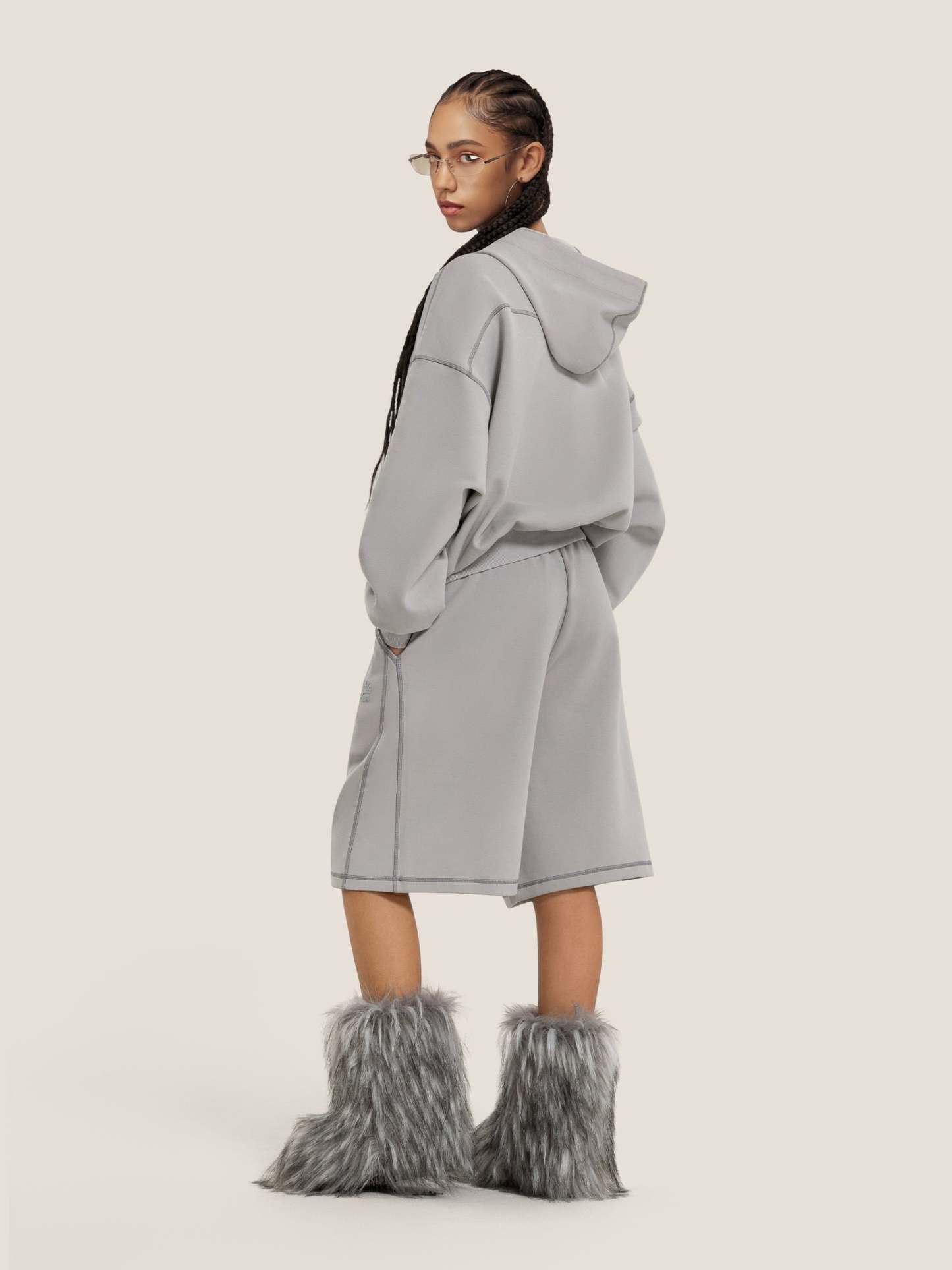 Cloud Boxy Sweat Set