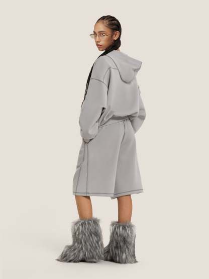 Cloud Boxy Sweat Set