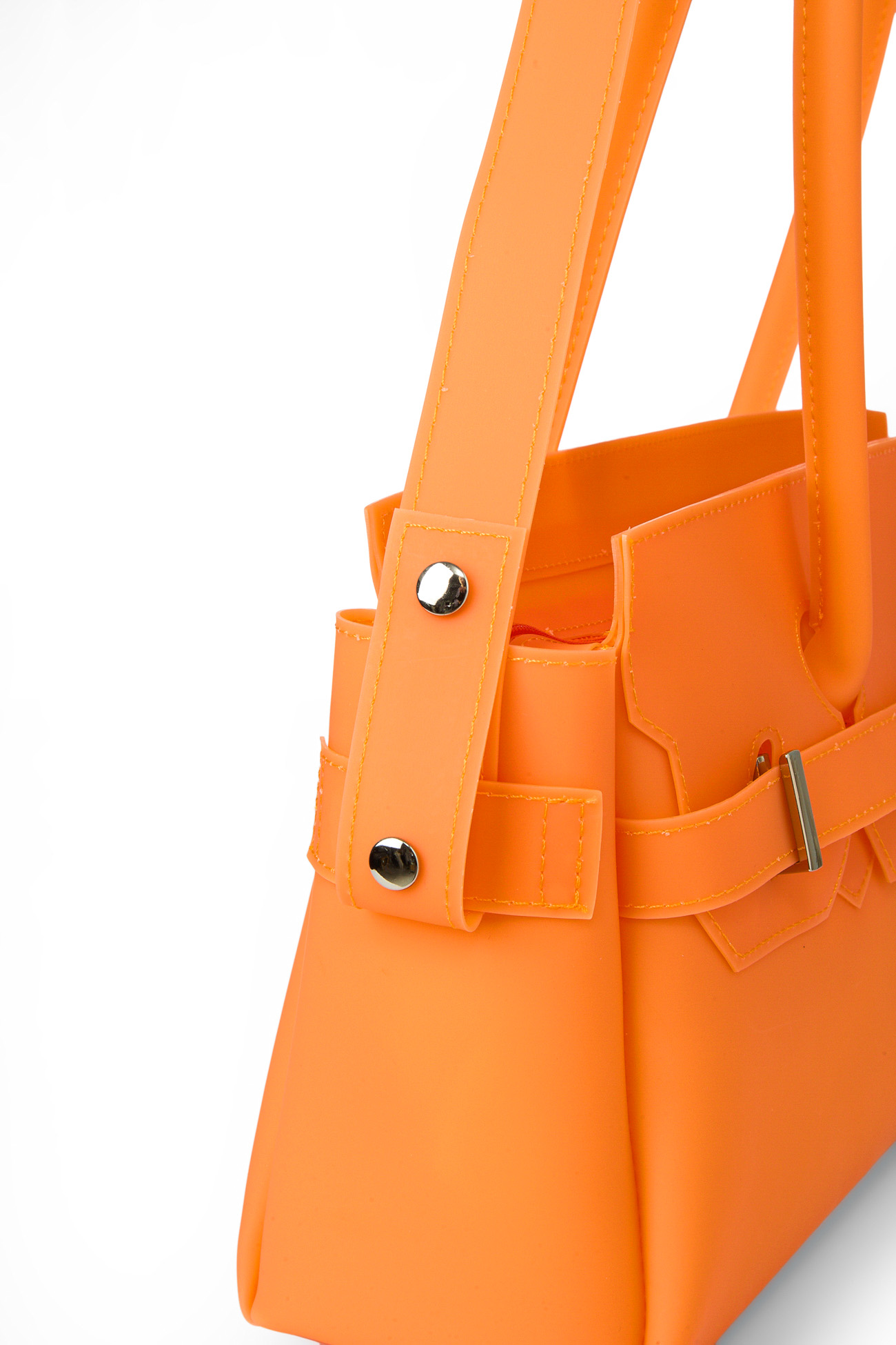 JELLY TWO-WAY BAG IN ORANGE