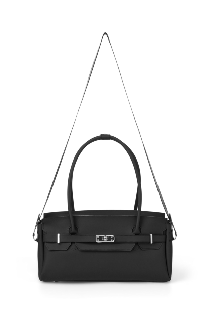 JELLY TWO-WAY BAG IN BLACK