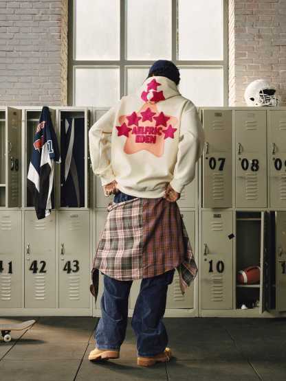 Aelfric Eden Vintage Embroidery Eden Star V303 Hoodie