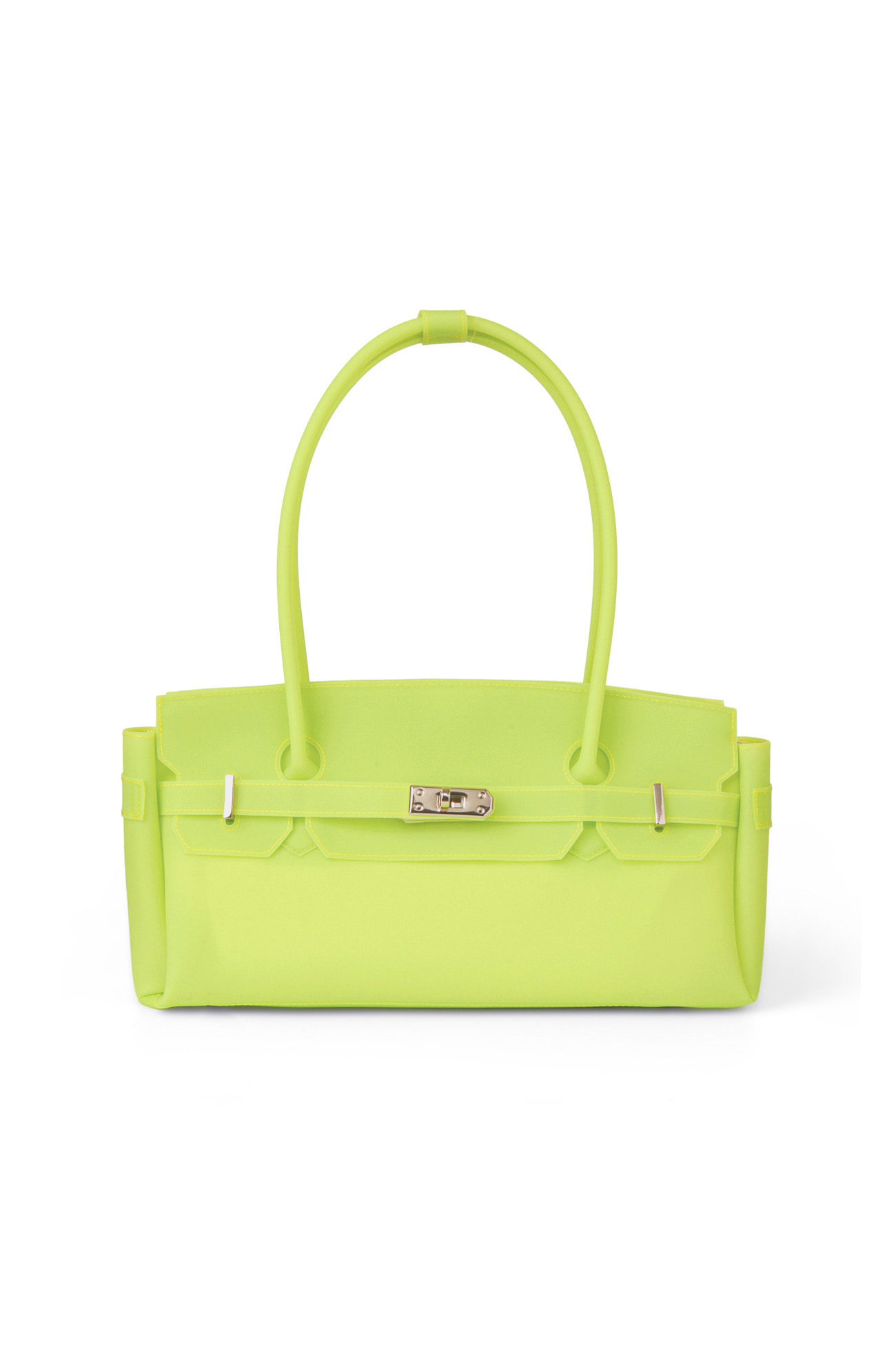 JELLY TWO-WAY BAG IN LIGHT YELLOW