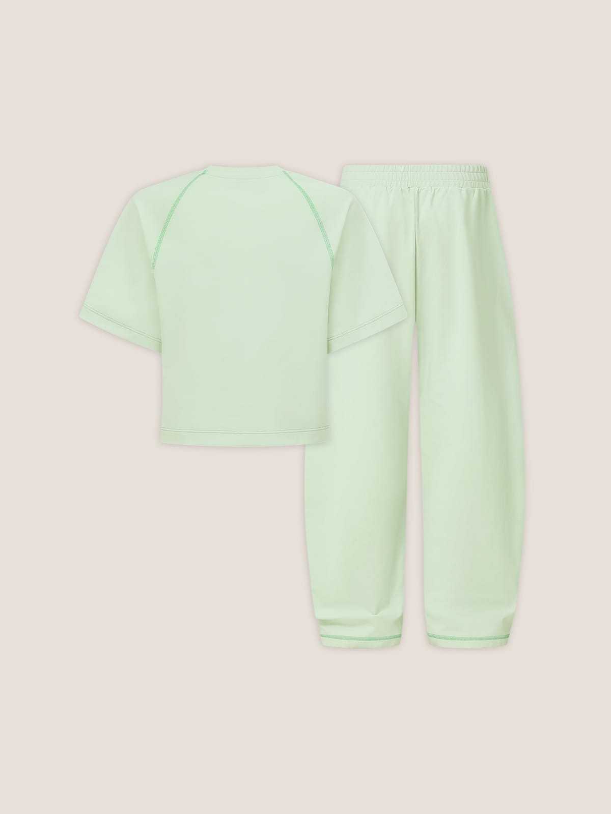 Cloud Cropped Sweat Set