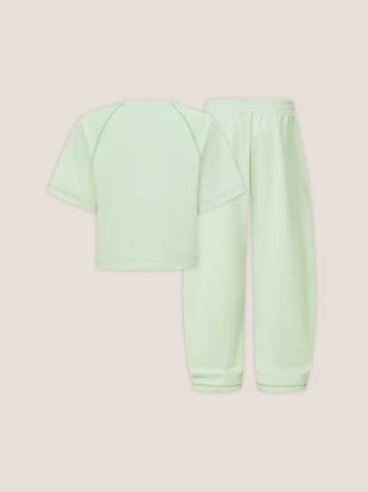 Cloud Cropped Sweat Set