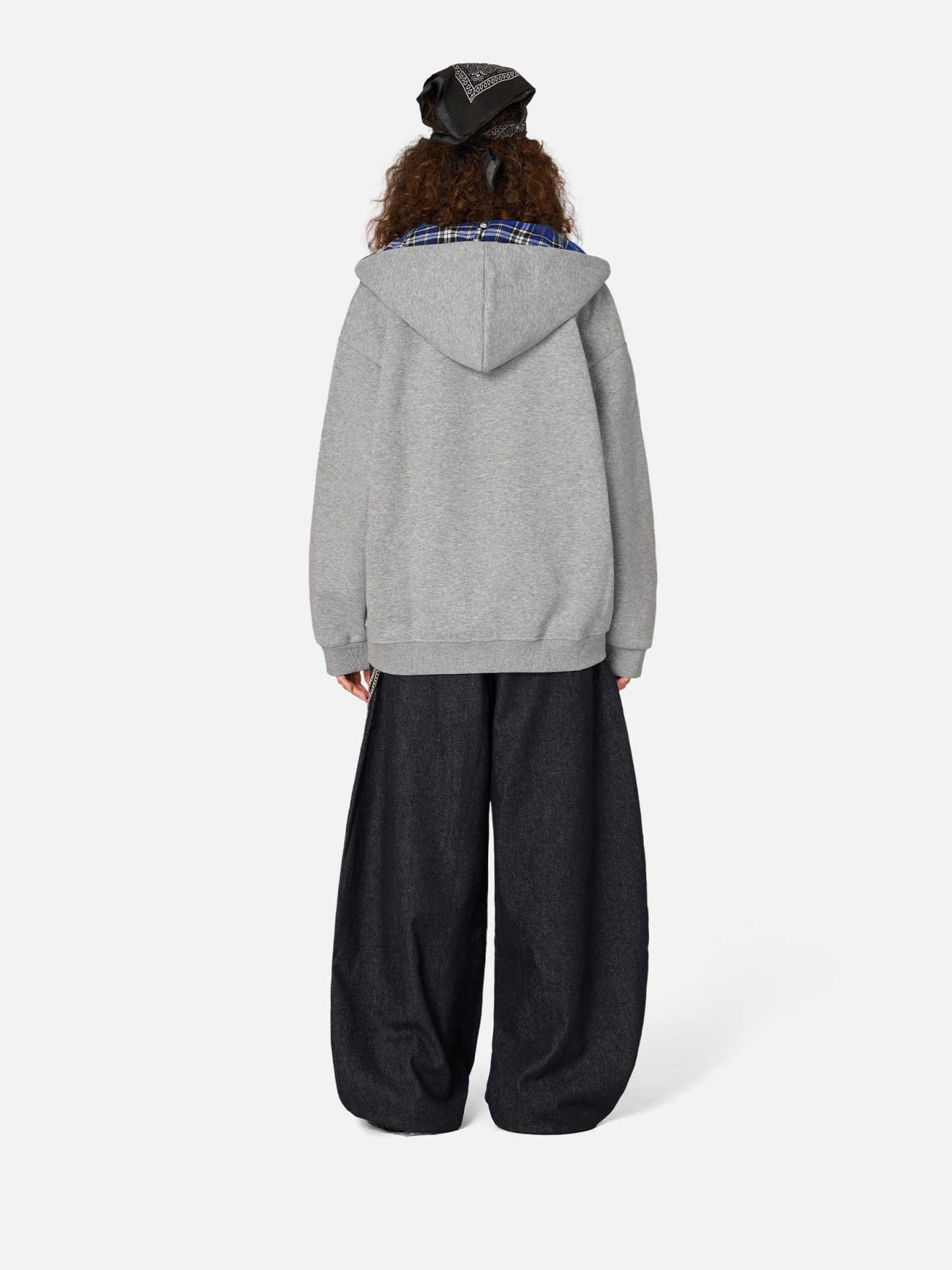 Aelfric Eden Oversized Plaid Hoodie