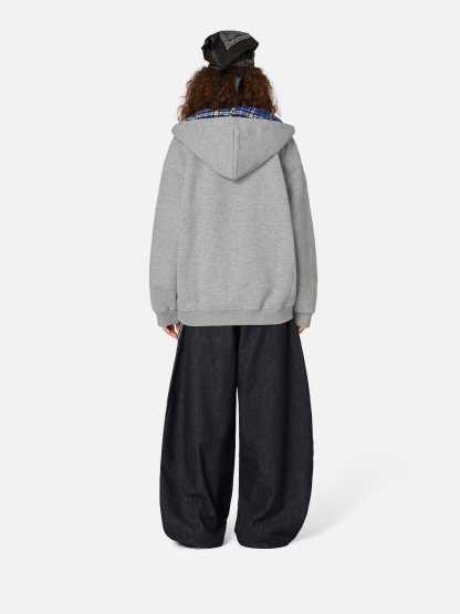 Aelfric Eden Oversized Plaid Hoodie