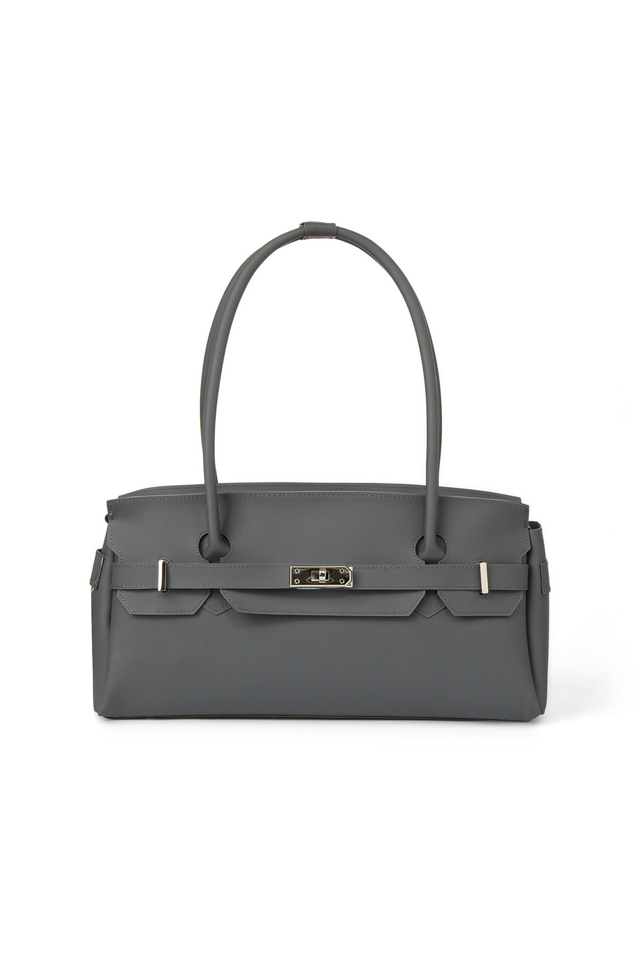 JELLY TWO-WAY BAG IN CHARCOAL