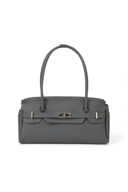 JELLY TWO-WAY BAG IN CHARCOAL