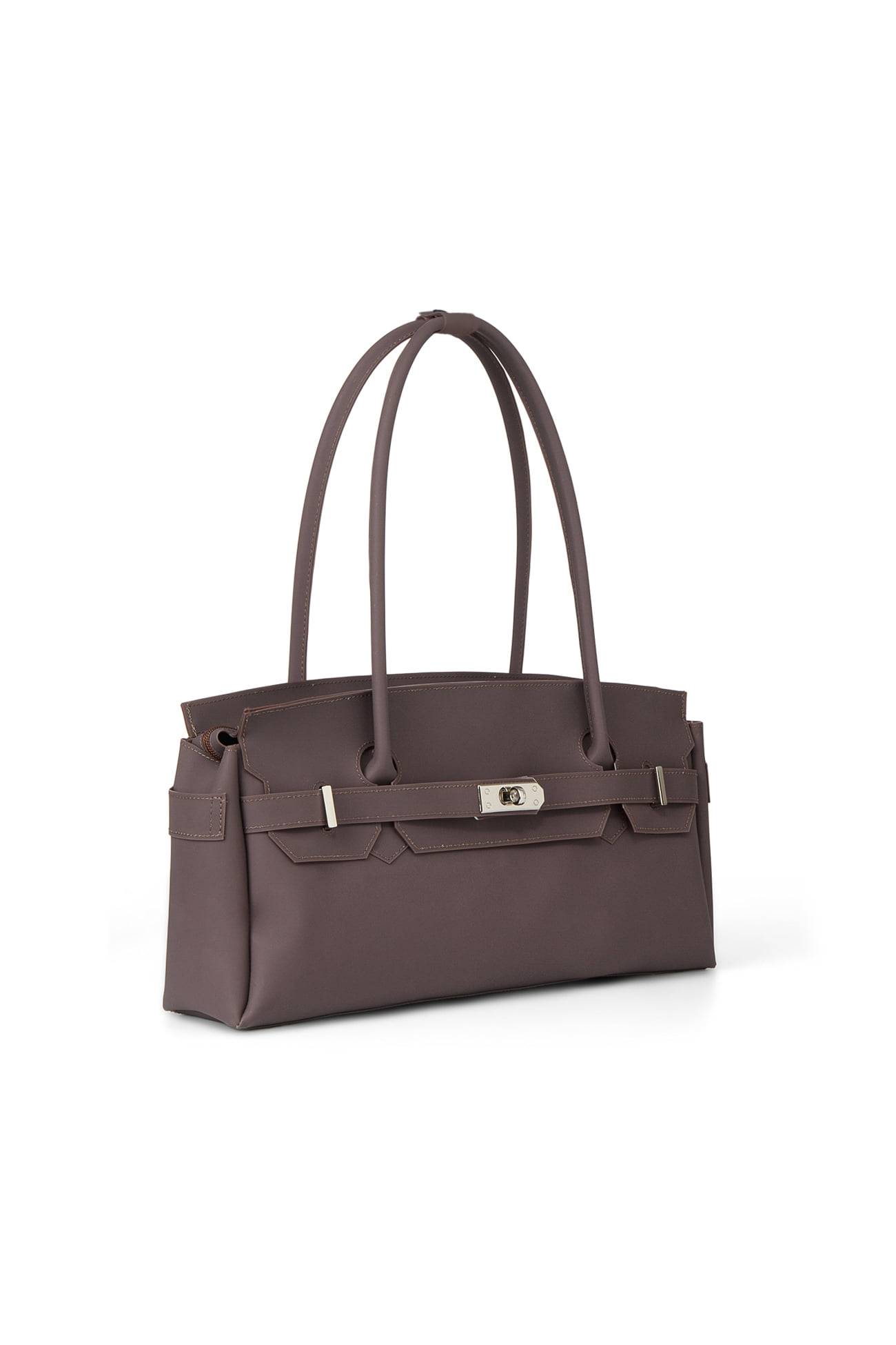 JELLY TWO-WAY BAG IN BROWN