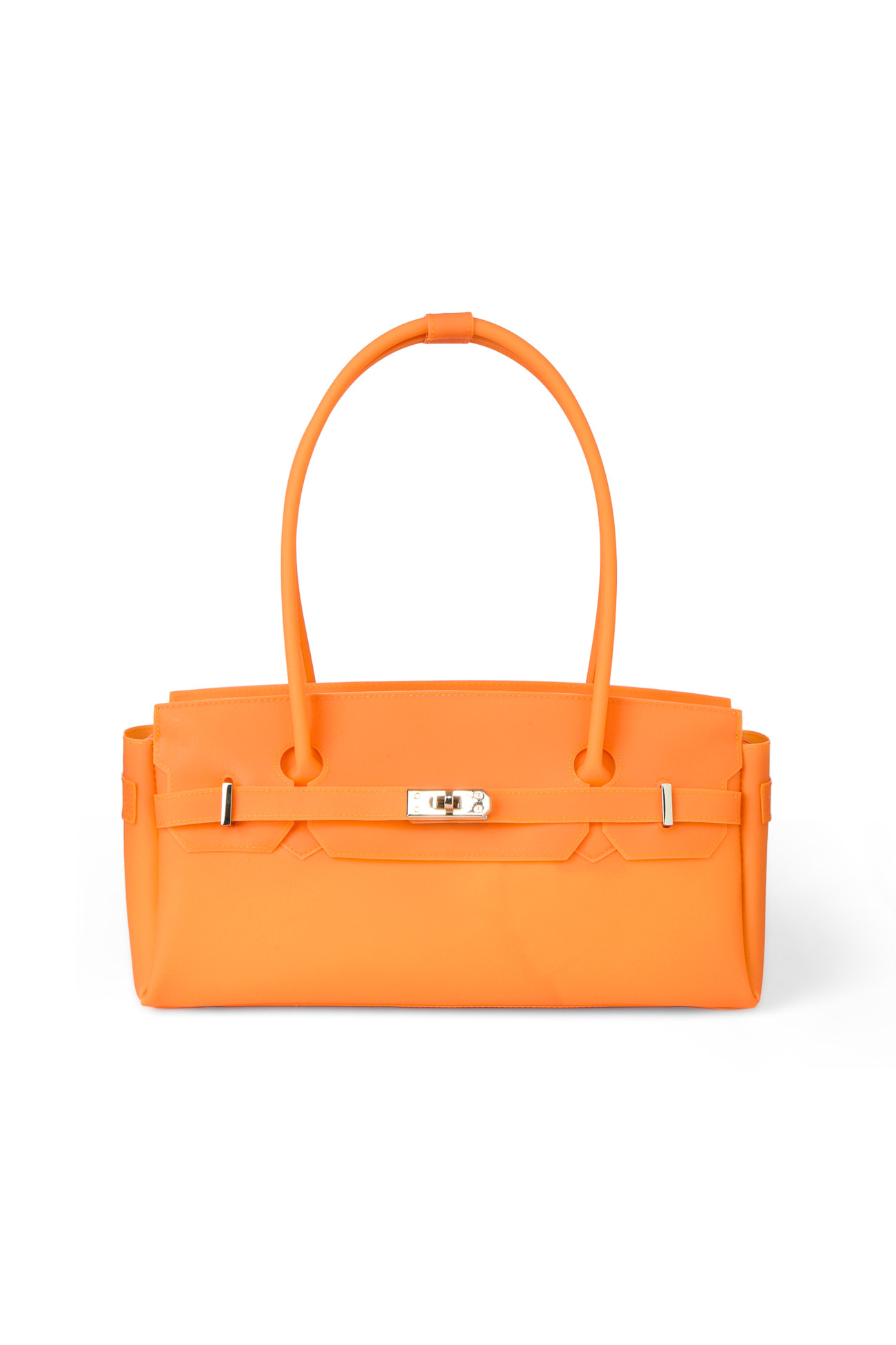 JELLY TWO-WAY BAG IN ORANGE