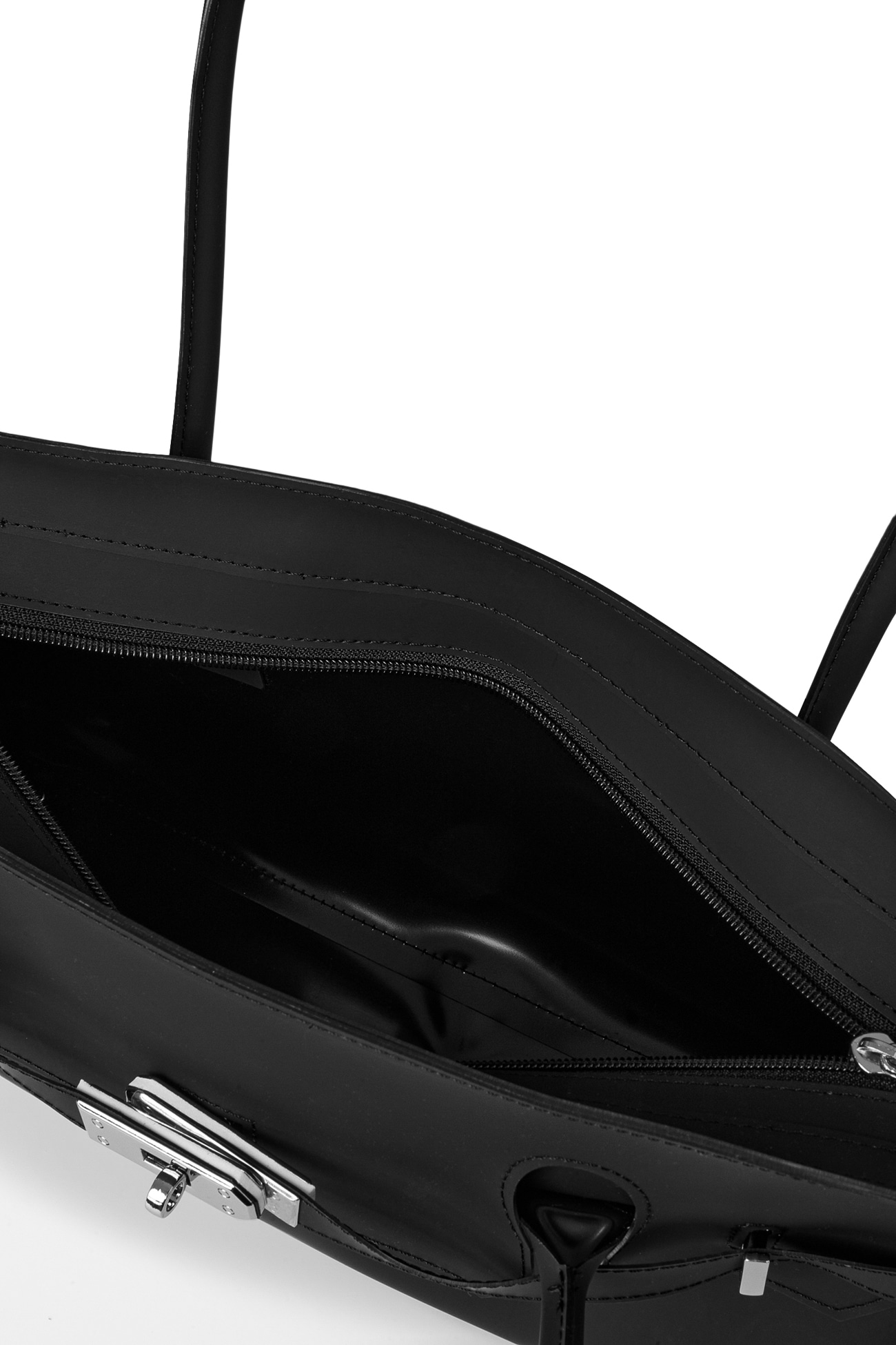 JELLY TWO-WAY BAG IN BLACK
