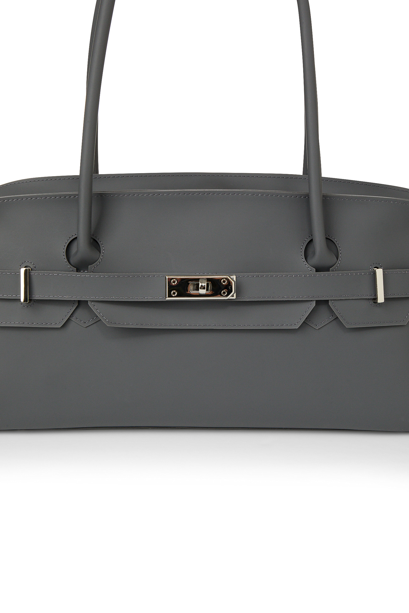 JELLY TWO-WAY BAG IN CHARCOAL
