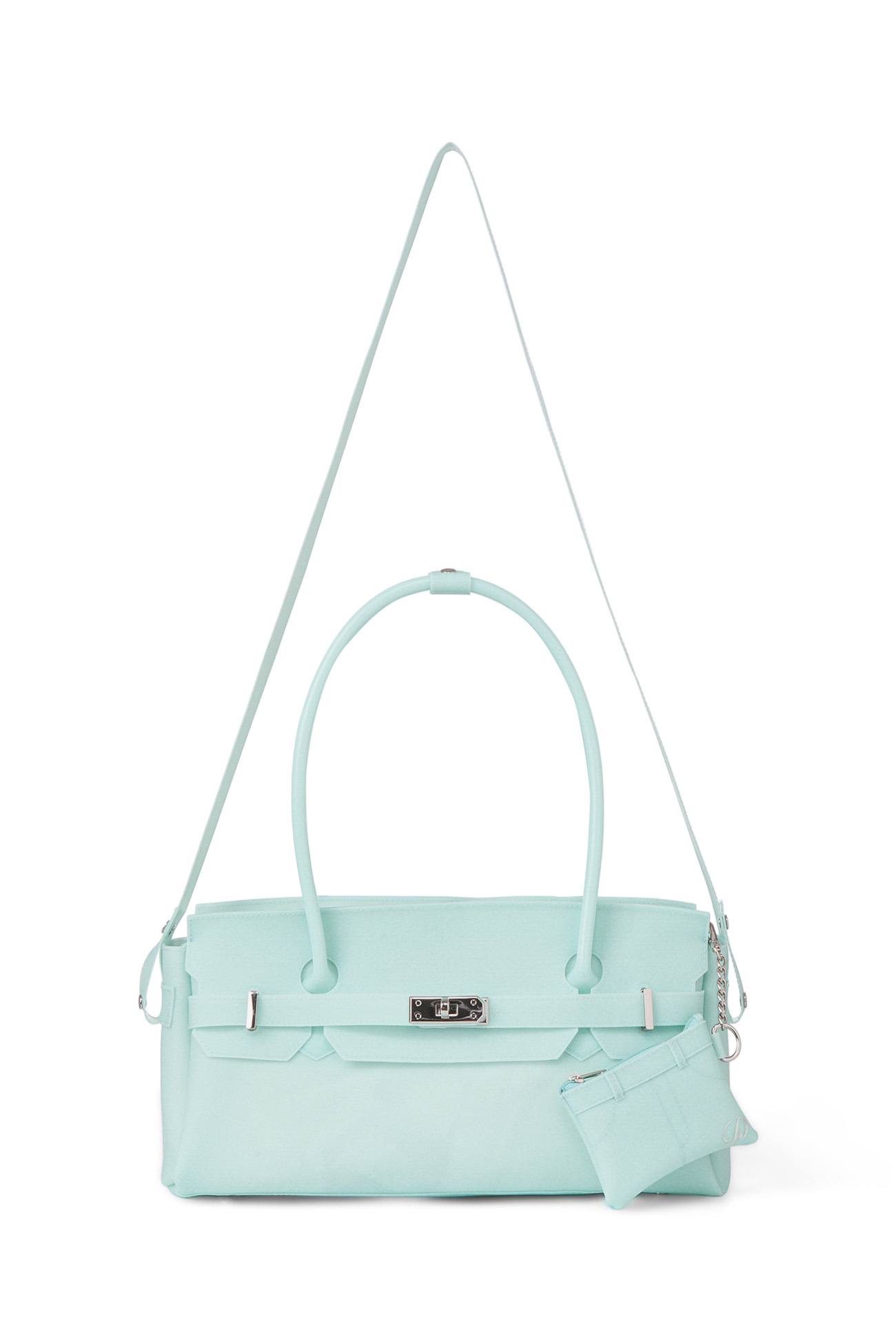 JELLY TWO-WAY BAG IN ICE BLUE