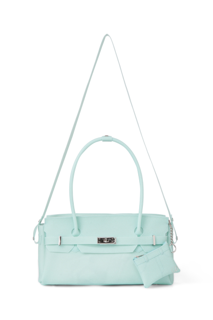JELLY TWO-WAY BAG IN ICE BLUE
