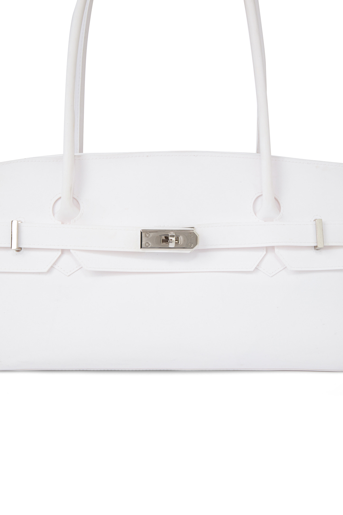 JELLY TWO-WAY BAG IN WHITE