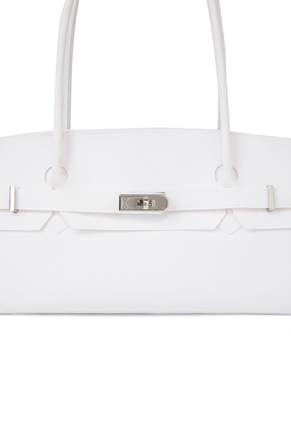 JELLY TWO-WAY BAG IN WHITE