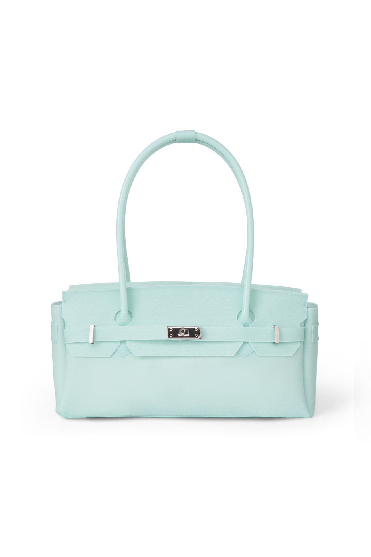 JELLY TWO-WAY BAG IN ICE BLUE