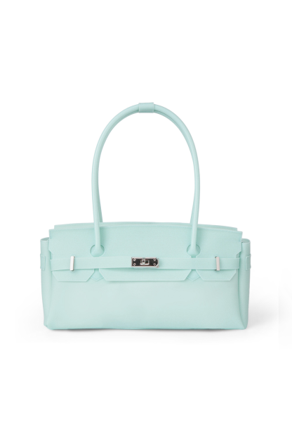 JELLY TWO-WAY BAG IN ICE BLUE