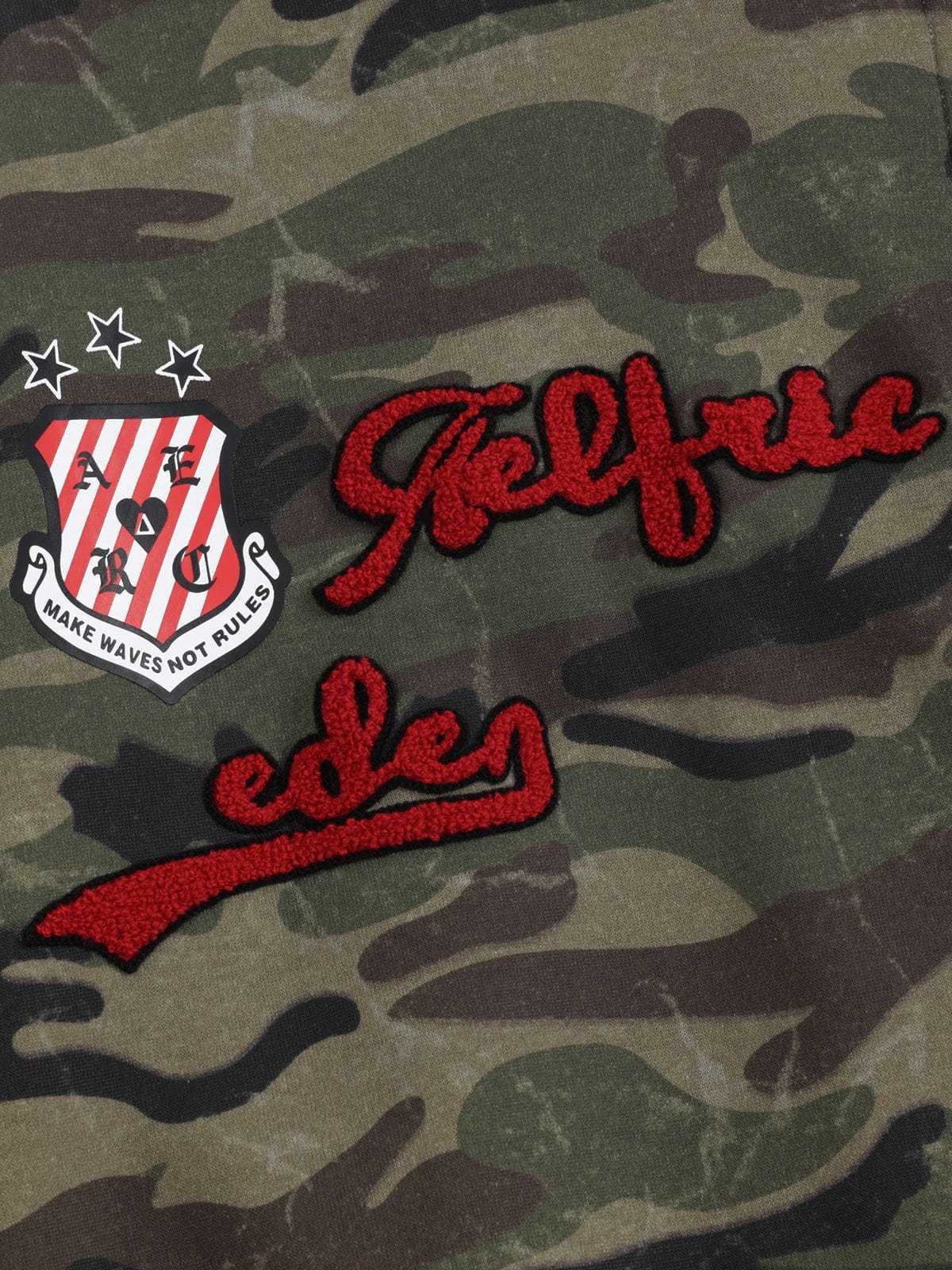 Aelfric Eden Camo Zip Up Hoodie