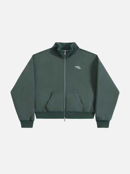 Aelfric Eden Peach Graphic Boxy Zip Up Sweatshirt